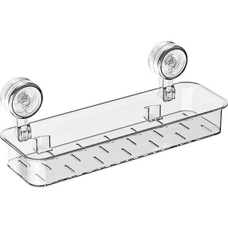 Estante de ducha con ventosa potente - No requiere taladro - Organizador de baño (1/5)