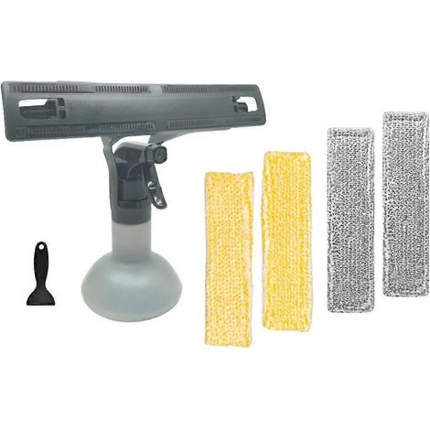 Zubehör für Kacher WV1 WV2 Fensterreiniger: Sprühflasche, Mikrofaser-Wischmopp-Set, Fenstersauger 5.633-176.0 (1/5)