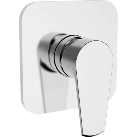 Mitigeur de douche extérieur encastré 1 via - Teorema Velvet - Con parte interna incasso