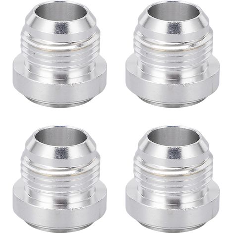 Ortviai Raccords filetés AN12 en alliage d’aluminium 6061 T6 – 4 pièces, diamètre 7/8 po, soudables (1/5)