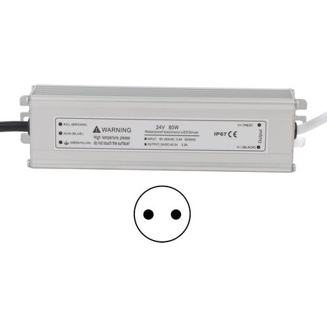 Alimentation LED étanche IP67, haute efficacité, sécurisée et stable, protection multiple, AC 90-265V (1/5)