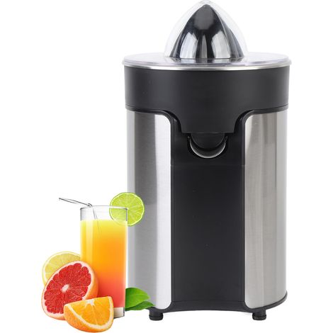 Spremiagrumi elettrico da 100 W - Spremiagrumi automatico per arance e limoni da 300 ml, ideale per casa, appartamento, dormitorio, spina europea 220 V. (1/4)