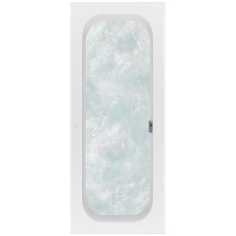 Baignoire rectangulaire Loop&Friends VB 1700 x 700 x 545 mm avec système HE TP2, blanc alpin