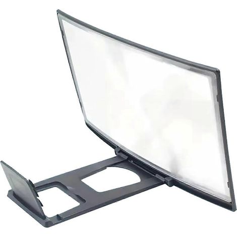 Displayverstärker für gebogene Handys mit Saugnapfhalterung (1/5)