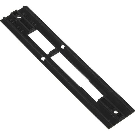 Contropiastra per Serrature Supporto Robusto e Affidabile -col.nero - 02960.04