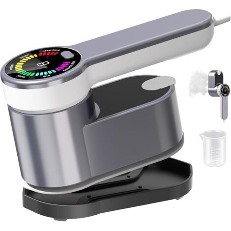 Defroisseur Vapeur, 1200W Fer à Repasser Vertical Portable, 2 in 1 Défroisseur Vapeur à Main avec 120ml Réservoir d'eau et écran LED