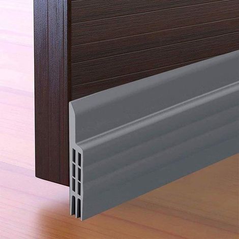 Joint d'étanchéité sous porte pour portes extérieures/intérieures, coupe-froid, joint d'étanchéité insonorisant pour bas de (1/5)