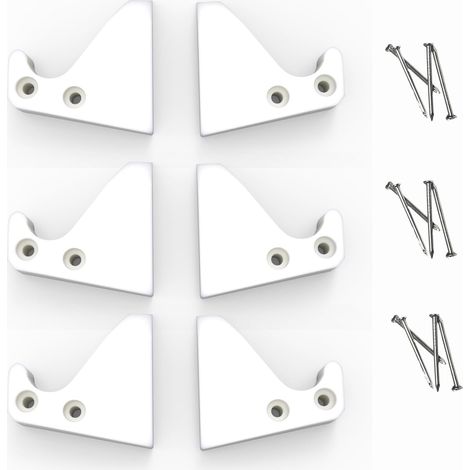 Lot de 3 paires de griffes de maintien, compatibles avec les stores de fenêtre de toit ZOZ 137, remplacement du store intérieur et du store brise-vue, convient au type RHL et RG (1/4)