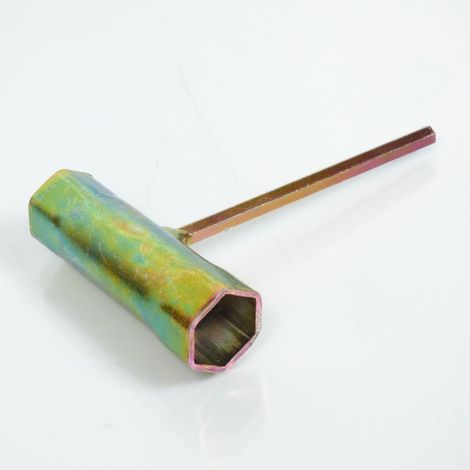 Clé à bougie double de 19mm et 21mm pour moto cyclo pour