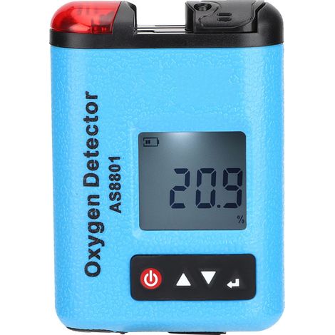 Détecteur d'oxygène portable SMART SENSOR AS8801 pour usage industriel