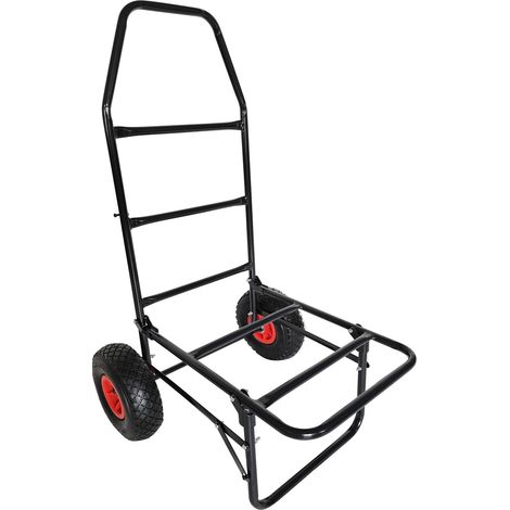 Klappbarer Transportwagen, 80 kg Tragkraft, Stahlrahmen