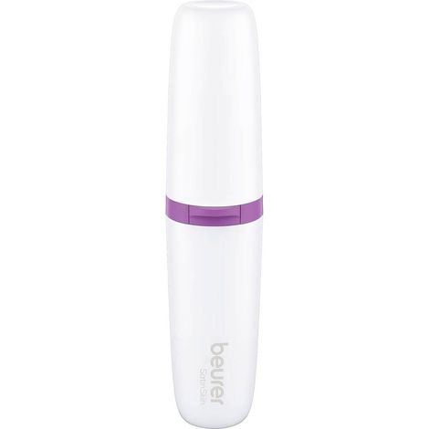 Epilatore Beurer HL 16 di Precisione per il Viso Compatto Luce LED a Batteria Bianco Fucsia