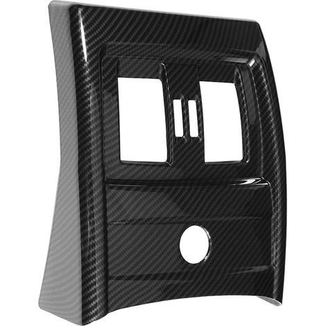 Zierblende für hintere Lüftungsdüsen in Carbon-Optik für BMW 3er und 4er F30 F34 (2013–2018), Klimaanlagenabdeckung, Interieur-Dekor, 2-teilig (1/5)