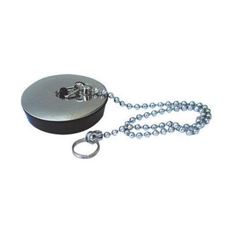 TAPPO IN GOMMA PER LAVELLO MISURA GRANDE- Diam. 52 mm.- DH- pezzi 1