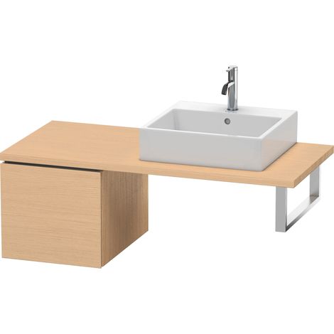 Duravit L-Cube Meuble bas pour console, 1 tiroir, 420x400x547mm,