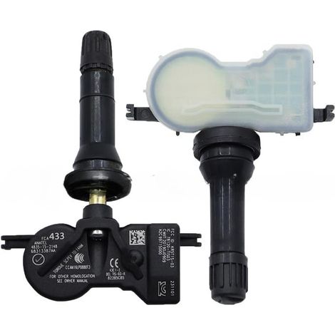 Convient pour le capteur de pression des pneus Jeep Dodge 68313387AA 68313387AB, 4 pièces par ensemble (1/4)