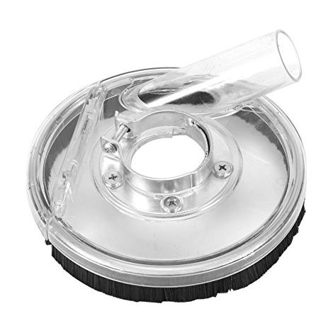 Capot de protection, d’aspiration de poussière pour meuleuse, avec raccord d'aspiration 80-125mm