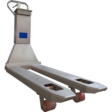 Transpalette peseur inox 316 - Galet simple - 2000kg - TMB20/S/316 (1/5)