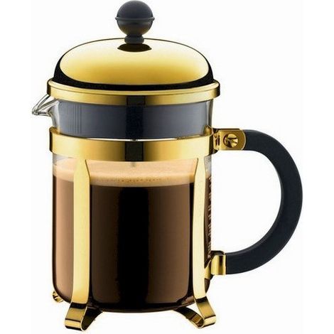 Kaffeebereiter - BODUM - CHAMBORD - 0,5 L - 4 Tassen - Edelstahl
