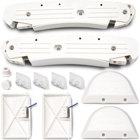 Kit de limpieza para piscina con parte delantera y trasera AXV604WHP, tapa AXV434WHP, zapatas de oruga AXV414P, repuesto para limpiador de piscina Hayward, kit de mantenimiento combinado (1/5)