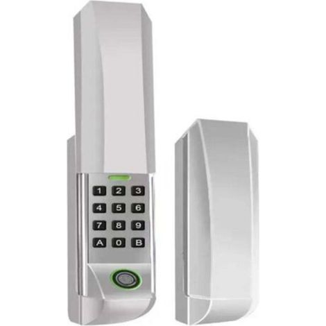 Lift-Master 877MAX 315/390 MHz Drahtloses Garagentorschloss mit Fingerabdrucksensor (1/3)