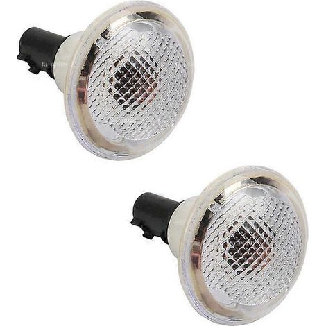 paire de feux de position latéraux ronds blancs transparents pour Land Rover Range Rover L322 2003-2012 XGB500020 (1/5)
