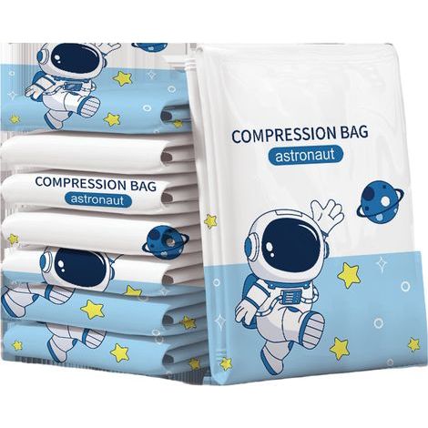 Lot de 4 sacs de rangement sous vide extra larges avec pompe manuelle M-AquaForge
