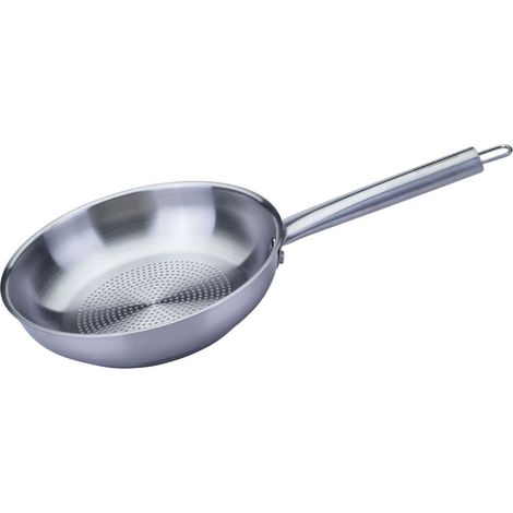 Poêle 28 cm en inox 18/8 Fackelmann Ovalgriff (1/5)