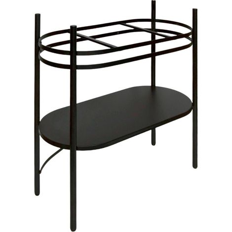 LUCIA Metall-Waschtischunterschrank, B 81 x H 89,5 x T 37,5 cm (1/4)