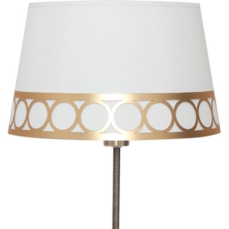 FAB 114871029  Sobremesa Dalia 1xe14 Blanco/oro (1/2)