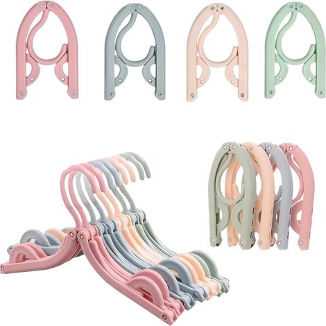 20er-Pack faltbare Kleiderbügel, tragbare faltbare Kleiderbügel, tragbare faltbare Kleiderbügel, tragbare faltbare Kleiderbügel, tragbare faltbare Kleiderbügel, tragbare faltbare Kleiderbügel, für Zuh (1/5)
