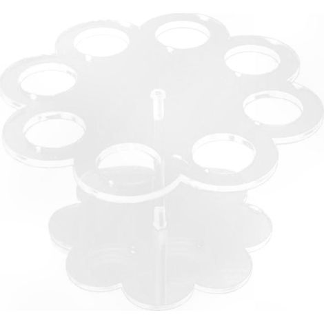 Aufbewahrungsregal aus Acryl mit 8 Fächern für intelligente Organisation und Aufbewahrung (1/5)