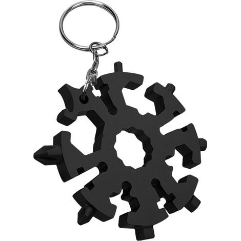 Kit d'outils multifonction en forme de flocon de neige, avec fidget spinners, idéal pour les voyages en extérieur (1/5)