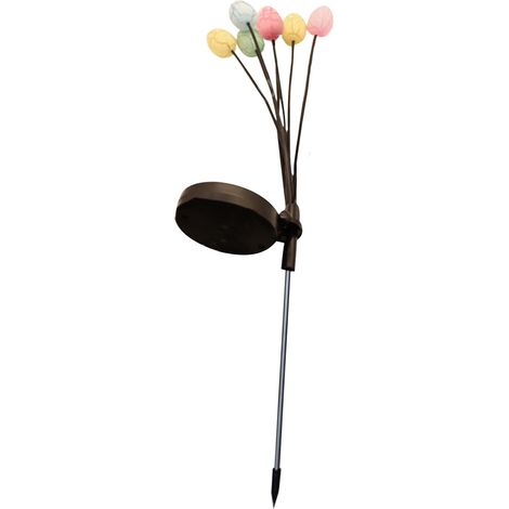 Luminaire Solaire Chemin - Œufs De Pâques LED - Décoration Extérieure Jardin Cour - Fonctionnement Automatique - 1 Pièce (1/5)
