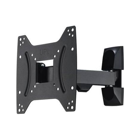 Hama TV Wandhalterung Schwenkbar, Neigbar (19-48 Zoll TV Halterung für Fernseher bis zu 20 kg, max. VESA 200x200, 1 Arm, Ausziehbare Fernsehwandhalterung inkl. Fischer-Dübel & Bohrschablone) schwarz (1/5)