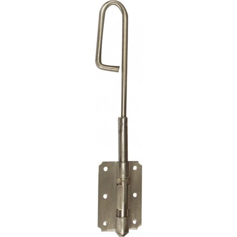 Bajonettverschluss L. 300 x Ø 14 mm AFBAT, Edelstahl gebürstet AFBAT