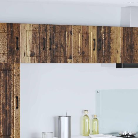 Küchenschrank mit Regal Altholz 60 x 31 x 40 cm Holzwerkstoff