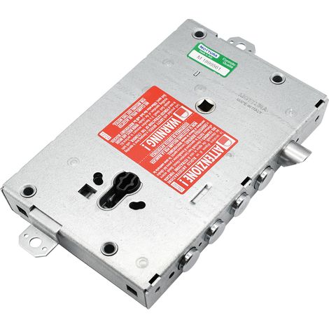 SERRATURA A LEVE PER PORTE BLINDATE E 63 - 4 catenacci / interas.28 mm - MOTTURA