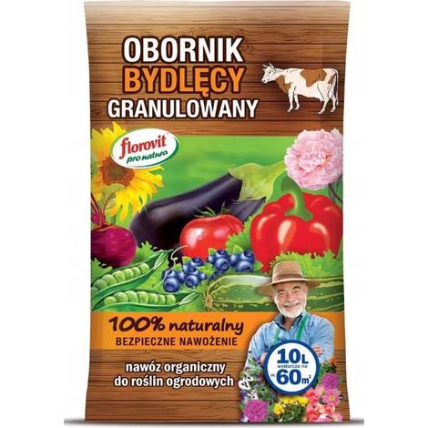 Inco Florovit PRO NAT. Fumier de bovins 10L granulés IN (1/2)