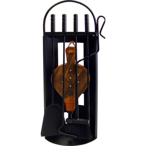 IMEX-10026 Juego chimenea Arco-Chapa utiles negros + fuelle [imex-10026]