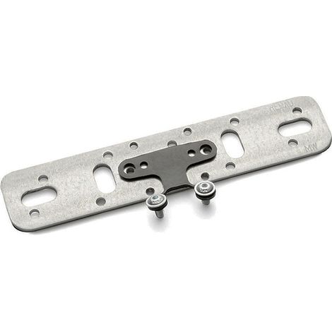 Rehau Halter E, für Einzelanschluss, inkl. EPDM-Dämmscheibe und 2 Schrauben M5 (1/2)