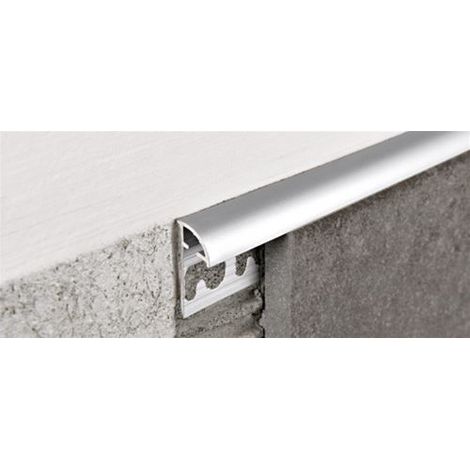 Projolly alluminio anodizzato argento h=8 mm l=2,70 ml (1/2)