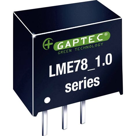 Convertisseur CC/CC pour circuits imprimés Gaptec LME7815-1.0 10070826 24 V/DC 15 V/DC 1 A 15 W Nbr. de sorties: 1 x 1 pc(s) X724641
