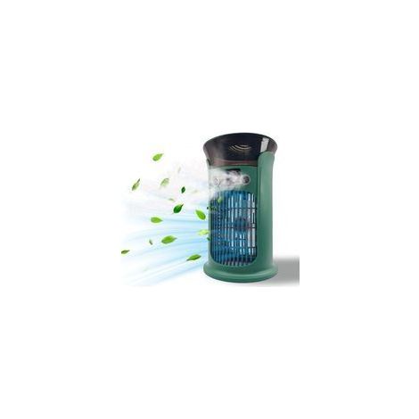 Ventilateur de climatisation portable, alimenté par USB, humidificateur d'air, mini refroidisseur d'air personnel, ventilateur de refroidissement ultra silencieux pour famille, voyage, bureau (1/5)