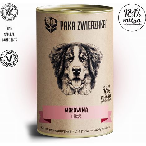 Paquete de carne de res y arenque 400 g