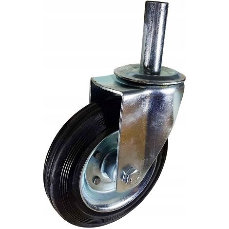 Rueda giratoria de 200 mm (25) con vástago (1/5)
