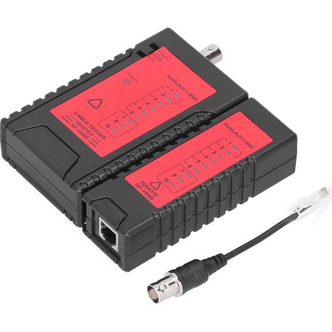 NF‑468B Détecteur de câbles multifonction Testeur de réseau Haute précision Identification de fils pour téléphone et vidéo (1/5)