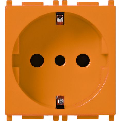 VIMAR - 14209.A Enchufe naranja 2P+T 16A P30