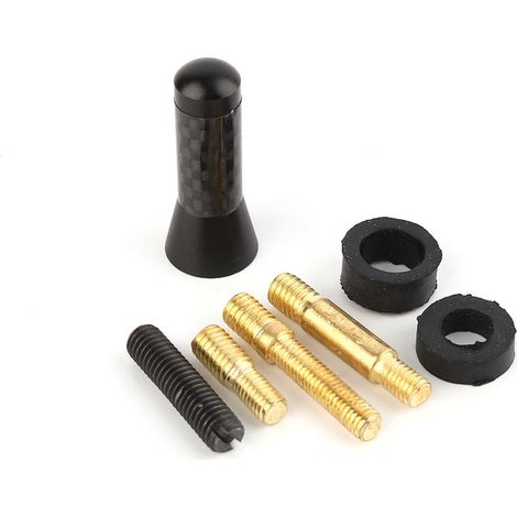 Antenne universelle à vis courte pour voiture, carbone durable haute qualité pour Toyota Audi (1/5)