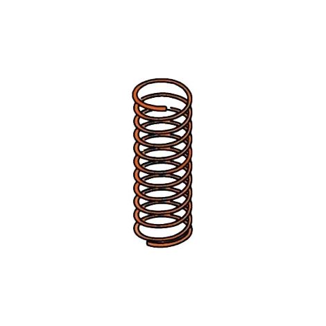 faac pièce détachée ressort mt5,5côte/ mt7/ mt5,5 haie 7210805 (1/2)